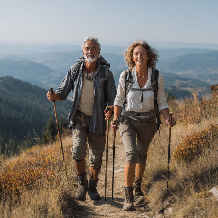 Активни хора упражняват